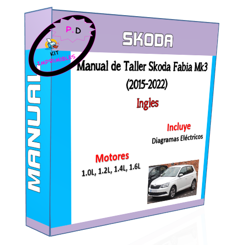 Manual de Taller Skoda Fabia Mk3 (2015-2022) En Ingles