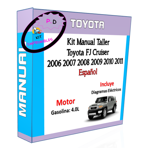 Manual Taller Toyota Fj Cruiser 2006 2007 2008 2009 2010-11