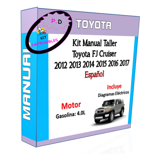 Manual Taller Toyota Fj Cruiser 2012 2013 2014 2015 2016-17