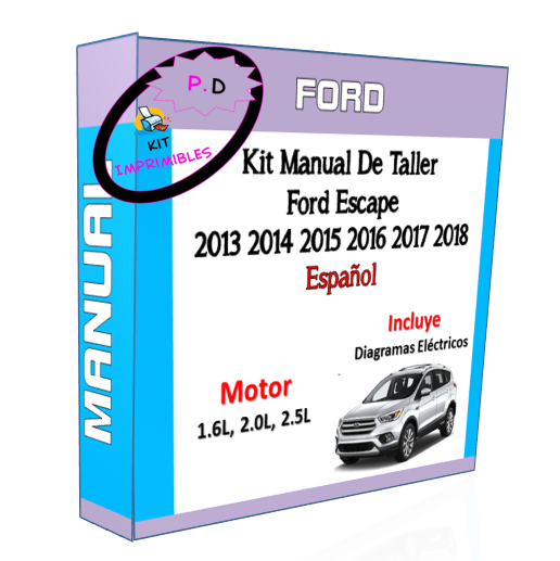 Manual De Taller Ford Escape 2013 2014 2015 2016 2017 2018