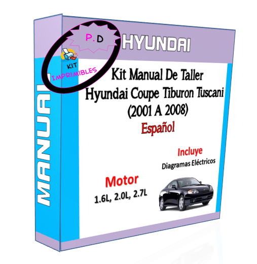 Manual De Taller Hyundai Coupe Tiburon Tuscani (2001-2008)