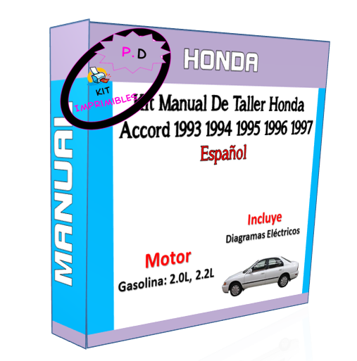 Manual De Taller Honda Accord 1993 1994 1995 1996 1997