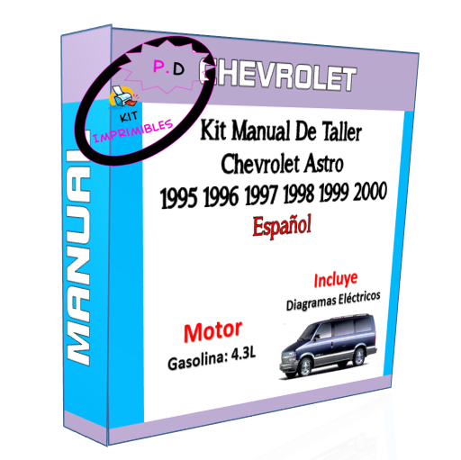 Manual Taller Chevrolet Astro 1995 1996 1997 1998 1999 2000