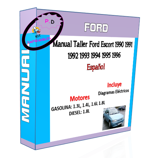 Manual Taller Ford Escort 1990 1991 1992 1993 1994 1995-1997