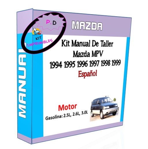 Manual De Taller Mazda MPV 1994 1995 1996 1997 1998 1999