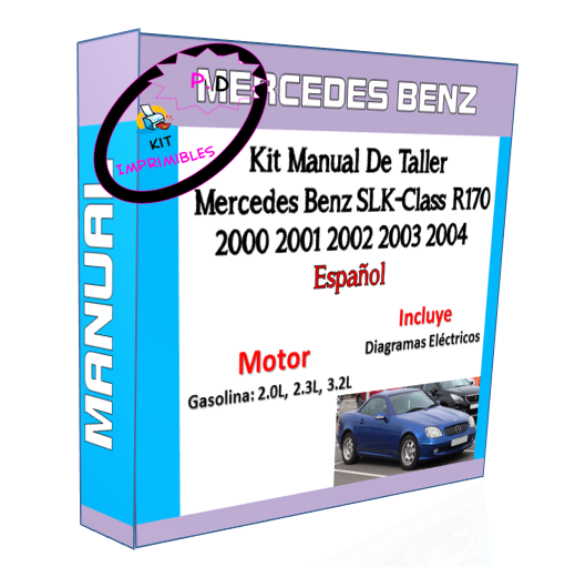 Manual Taller Mercedes Benz Slk R170 2000 2001 2002 2003-04