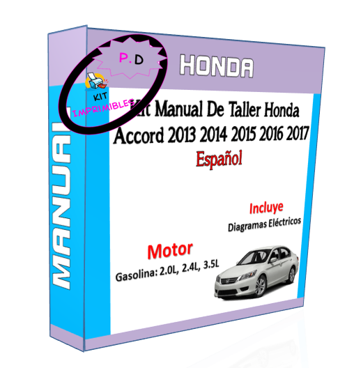 Manual De Taller Honda Accord 2013 2014 2015 2016 2017 Esp.