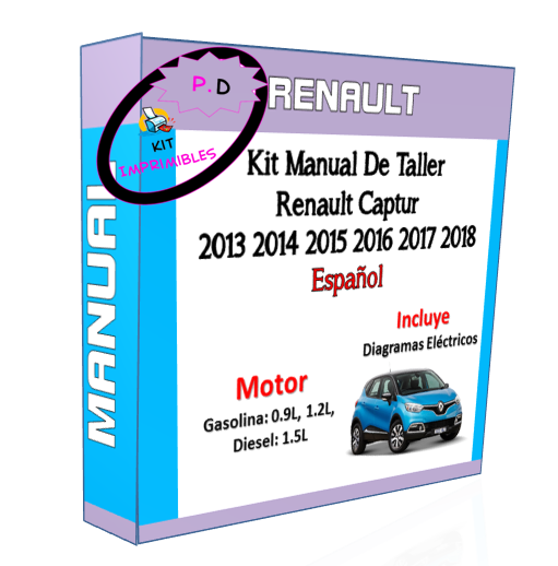 Manual Taller Renault Captur 2013 2014 2015 2016 2017 2018