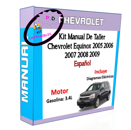 Manual De Taller Chevrolet Equinox 2005 2006 2007 2008 2009