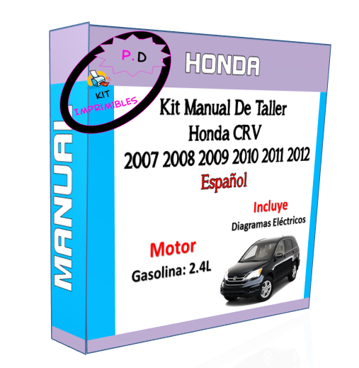 Manual De Taller Honda Crv 2007 2008 2009 2010 2011 2012