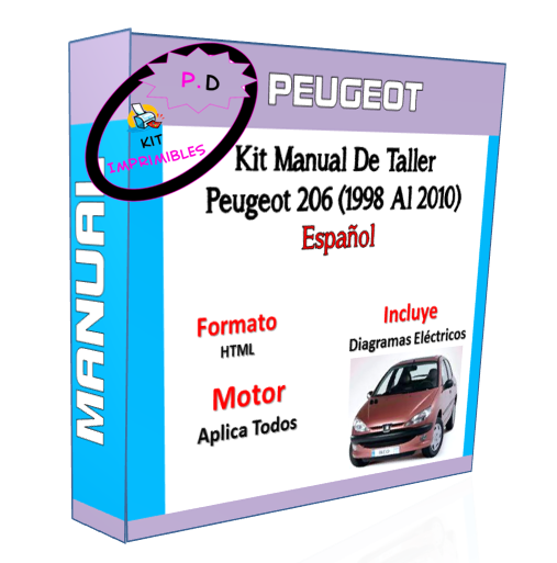 Manual De Taller Peugeot 206 (1998 Al 2010) En Español