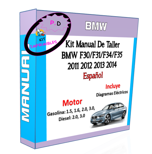 Manual De Taller Bmw F30/f31/f34/f35 2011 2012 2013 2014