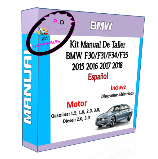 Manual De Taller Bmw F30/f31/f34/f35 2015 2016 2017 2018