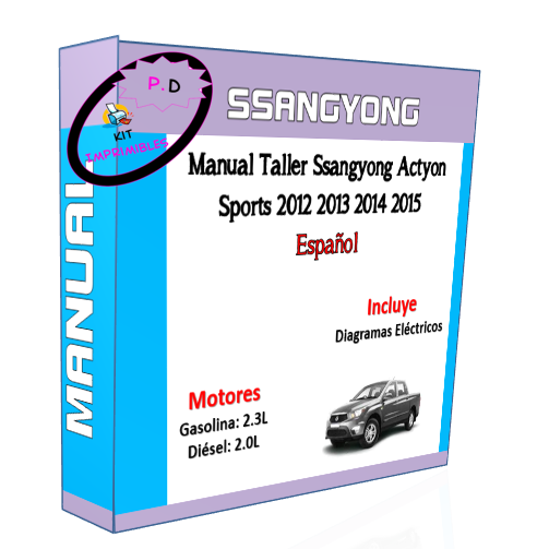 Ssangyong Actyon Sports Workshop Manual 2012 2013 2014 2015 Spanish