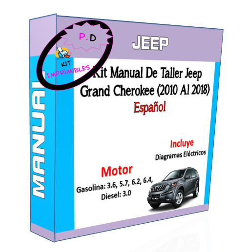 Manual De Taller Jeep Grand Cherokee (2010 Al 2018) Español