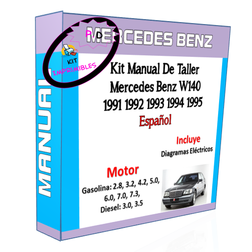 Manual De Taller Mercedes Benz W140 1991 1992 1993 1994 1995