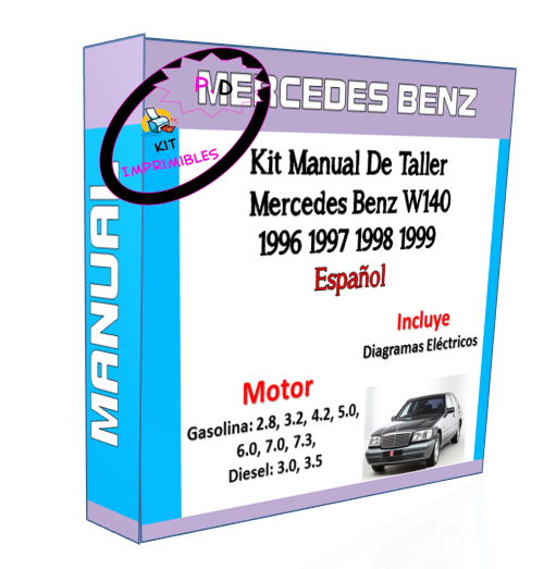 Manual De Taller Mercedes Benz W140 1996 1997 1998 1999 Esp.