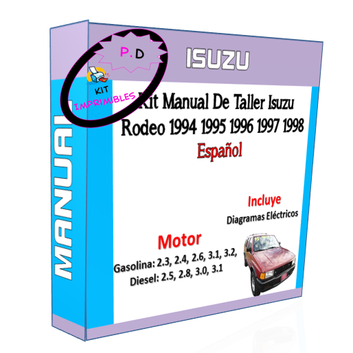 Manual De Taller Isuzu Rodeo 1994 1995 1996 1997 1998 Esp.