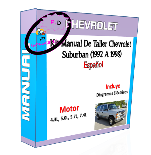 Manual De Taller Chevrolet Suburban (1992 A 1998) Español