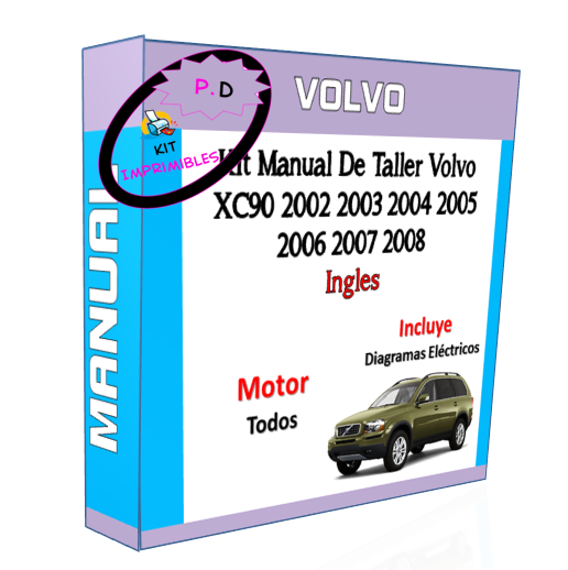 Manual Taller Volvo Xc90 2002 2003 2004 2005 2006 2007 2008