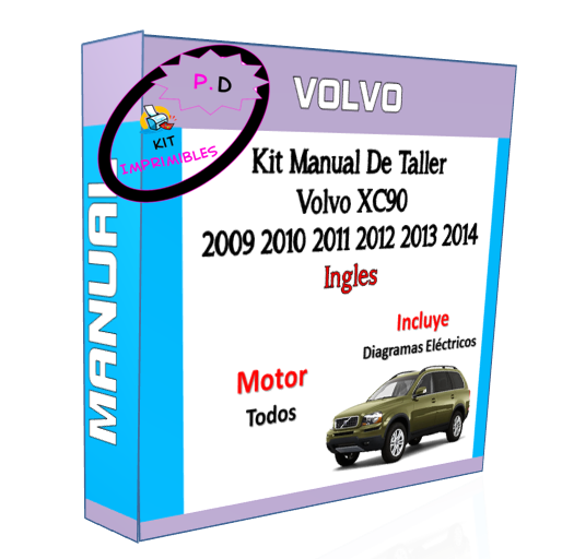 Manual De Taller Volvo Xc90 2009 2010 2011 2012 2013 2014