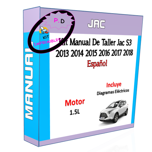 Manual De Taller Jac S3 2013 2014 2015 2016 2017 2018 Esp.