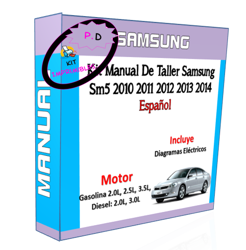 Manual De Taller Samsung Sm5 2010 2011 2012 2013 2014 Esp.