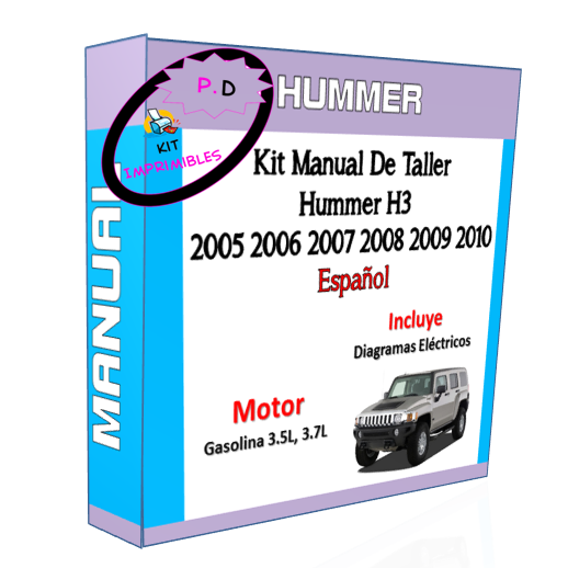 Manual De Taller Hummer H3 2005 2006 2007 2008 2009 2010 Esp