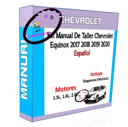 Manual De Taller Chevrolet Equinox 2017 2018 2019 2020 Esp.