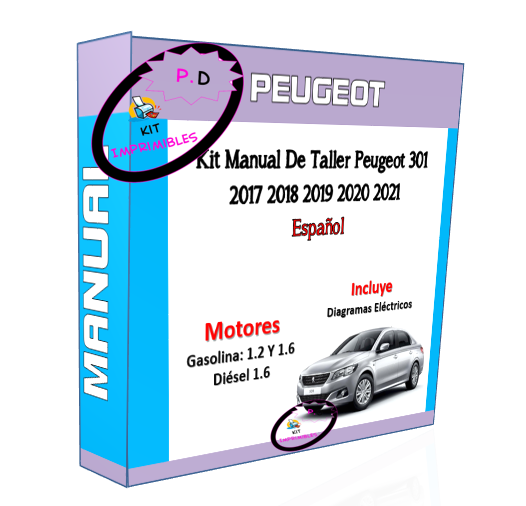 Manual De Taller Peugeot 301 2017 2018 2019 2020 2021 Esp.