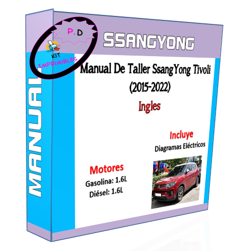 Manual De Taller SsangYong Tivoli (2015-2022) Ingles