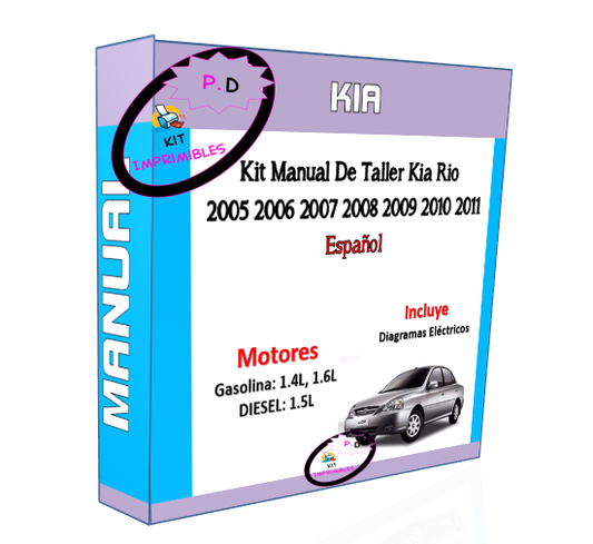 Manual De Taller Kia Rio 2005 2006 2007 2008 2009 2010 2011