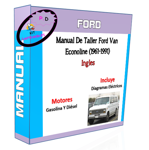 Manual De Taller Ford Van Econoline (1961-1991) Ingles