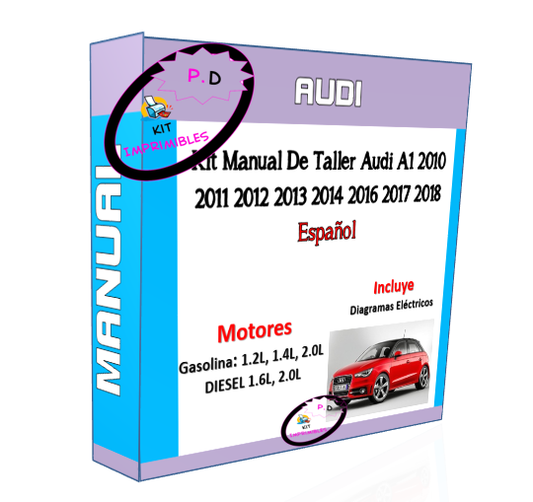 Audi A1 Workshop Manual 2010 2011 2012 2013 2014 2016 2017-18