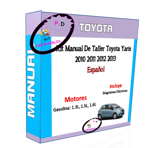 Manual De Taller Toyota Yaris 2010 2011 2012 2013 Español