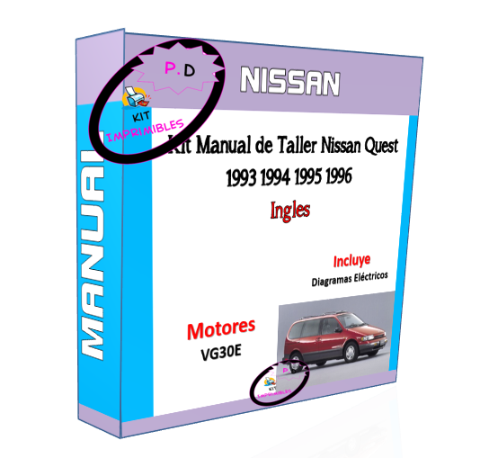 Manual de Taller Nissan Quest 1993 1994 1995 1996