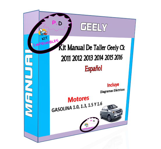 Manual De Taller Geely Ck 2011 2012 2013 2014 2015 2016 Esp.