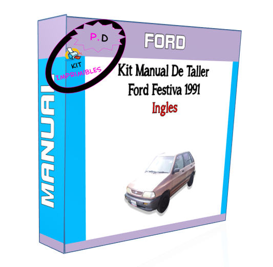 Manual De Taller Ford Festiva 1991 Ingles