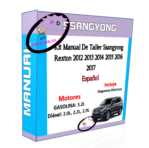Workshop Manual Ssangyong Rexton 2012 2013 2014 2015 2016 2017