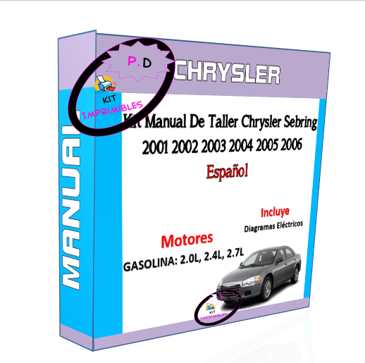 Chrysler Sebring Workshop Manual 2001 2002 2003 2004 2005 2006 Spanish