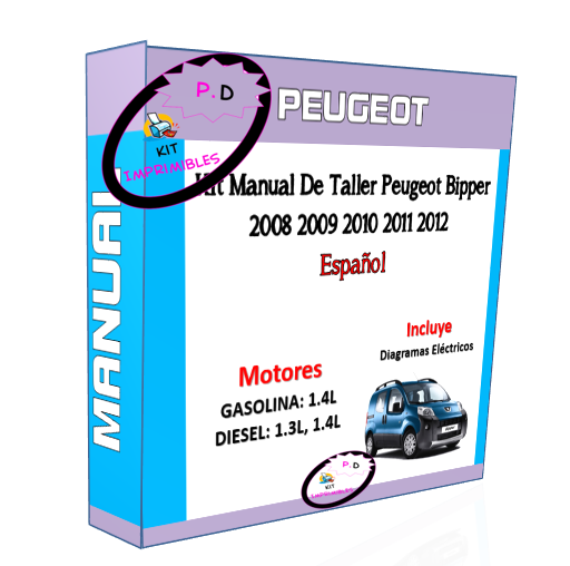 Manual De Taller Peugeot Bipper 2008 2009 2010 2011 2012 Esp