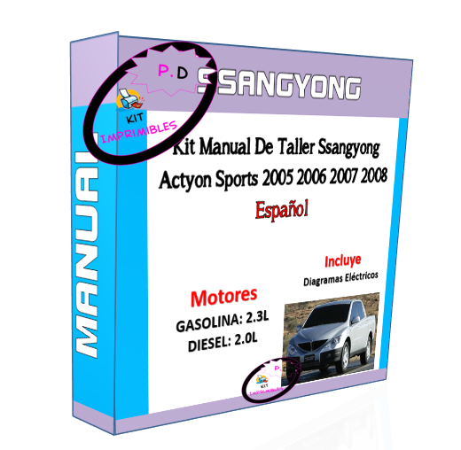 Manual De Taller Ssangyong Actyon Sports 2005 2006 2007 2008