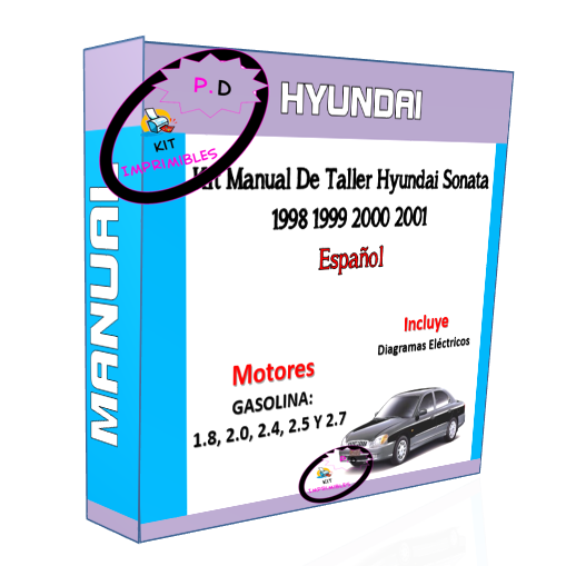 Manual De Taller Hyundai Sonata 1998 1999 2000 2001 Español