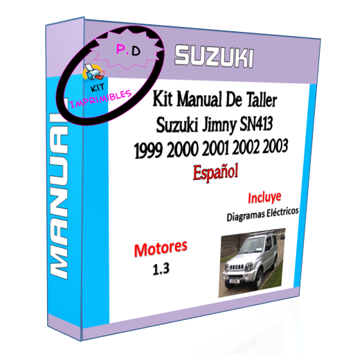 Manual De Taller Susuki Jimny Sn413 1999 2000 2001 2002 2003