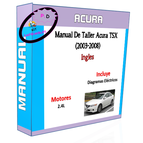 Manual De Taller Acura TSX (2003-2008) Ingles