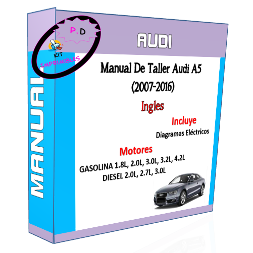 Manual De Taller Audi A5 (2007-2016) Ingles