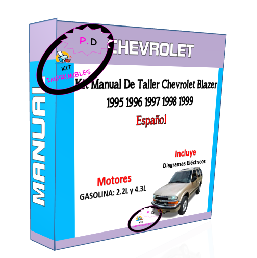 Manual De Taller Chevrolet Blazer 1995 1996 1997 1998 1999