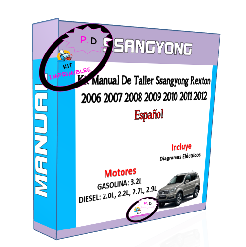 Manual Taller Ssangyong Rexton 2006 2007 2008 2009 2010-2012