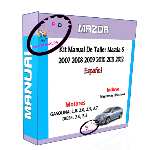 Manual De Taller Mazda 6 2007 2008 2009 2010 2011 2012 Esp.