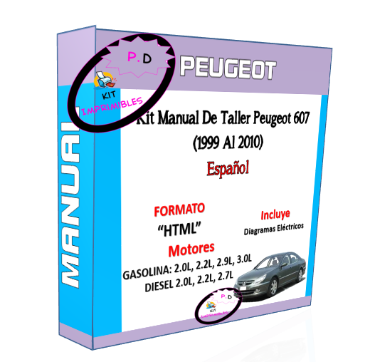 Manual De Taller Peugeot 607 (1999 Al 2010) En Español